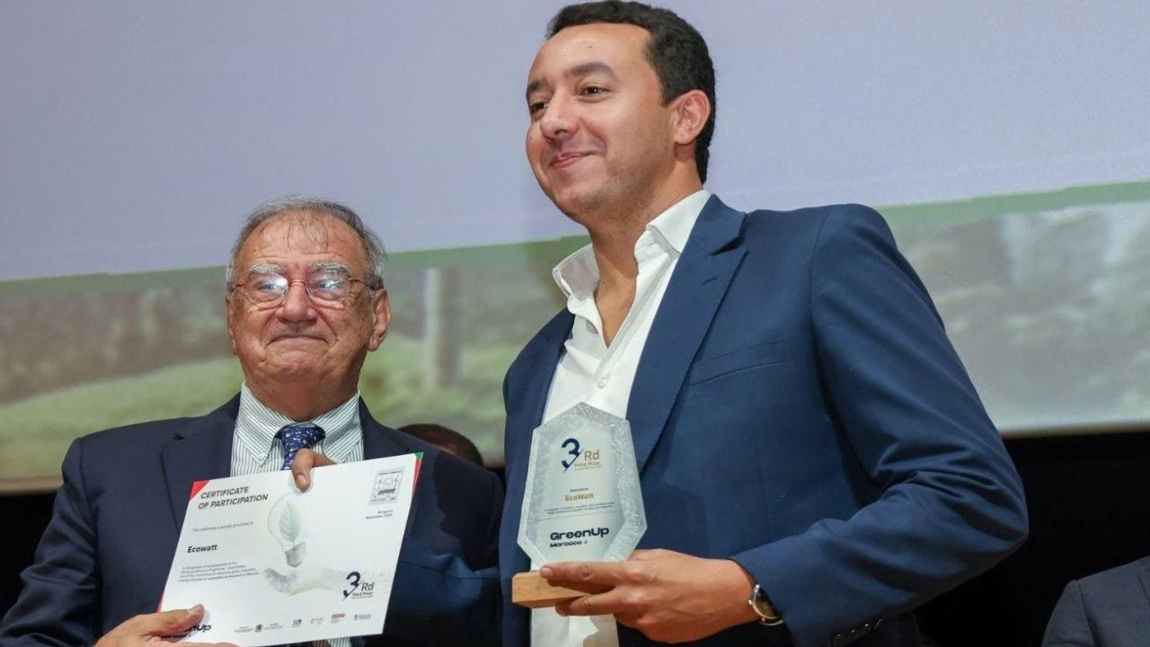 ECOSEYANA remporte le 3ᵉ prix GreenUp Morocco pour son innovation énergétique
